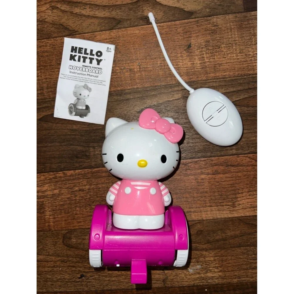 Hello Kitty Pink and White Remote Control Ride-On Toy